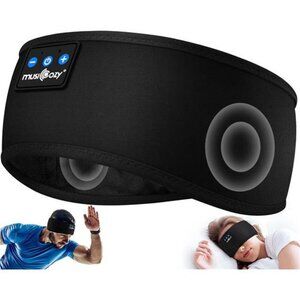 Sleep Headphones Bluetooth 5.2 Headband Sports Wireless Earphones  Earbuds NEW